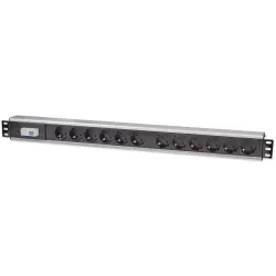 Listwa Zasilająca Rack Pion 250v/16a 12x Schuko 3m
